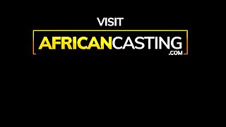 Busty African Housewife Facial By Casting Director