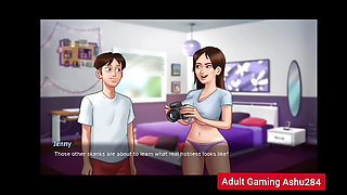 Caught in Jenny's Room Full Quest Gameplay  Summertime Saga