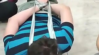 Stepmom and Stepdaughter Get Bondage Revenge on Thieving Guy