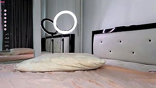 Solo ladyboy masturbation
