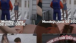 Naughty Neighbours - V0.57 - Adam Fingered Susan 's Pussy and Put the TV Remote Inside Her Pussy