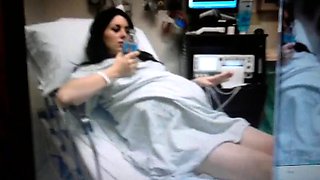 Cute curly brunette solo webcam masturbation