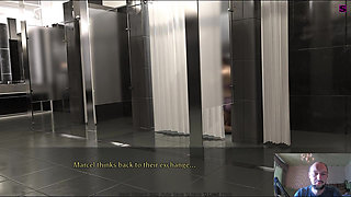 Blowjob the Coach in the Toilet