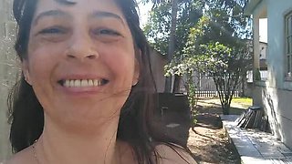 My Wife Pissing Naked Outdoor Walk - Amateur HD Big Ass Flashing