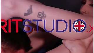 Petite Redhead Nurse Gets Her Tight Little Pussy Gets Eaten Before Sucking Her Patients Hard Cock