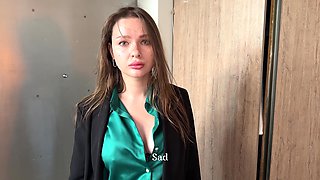 POV: Boss Demands Sex. Quick Betrayal. Creampie