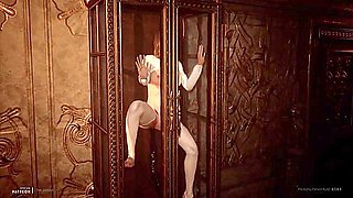 Car Toon - She Locked Herself In A Phone Booth With A Monster So He Could Impregnate Her