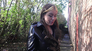 Using a Stranger as Her Ashtray