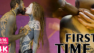 Ceci Milkymouzz Deepthroats and Takes Papi’s Long Cock Into Her Pierced Pussy