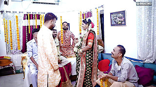 Sudipa Ki Suhagraat - Sudipa's wedding Night with Five Husband GangBang Fucking Full Movie