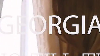 Balette Dancer Georgia with Clitoris Piercing Hot Masturbation
