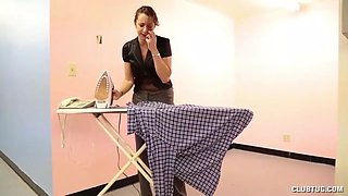 Hot Housewife Home Handjob