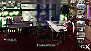 FashionBusiness - Spread her legs on the boss's desk E2 #42