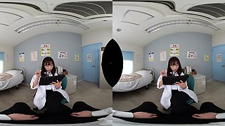 Hot asian floozy passionate VR porn video