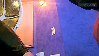 Stina Stone Femdom Feetworship Dirty Smelly Socks Barefeet by German Mistress in Leather Gloves