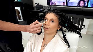 Behind the Scene from Super cute brazilians Mih Ninfetinha gets