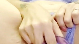 Purple Toy Orgasm