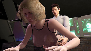 My girl best friend wants to try her first big dick l 3d Hentai uncensored animation