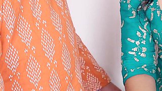 Tharki Sasur Had Feetjob & Handjob From Bahu Priya