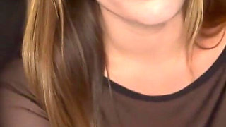 Sexy Smoking and Undressing Time All in Black Part 1