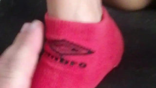 Stepdaughter Gives Her Step Daddy Handjob, Mutual Masturbation & Rub His Cock on Her Small Tight Pussy