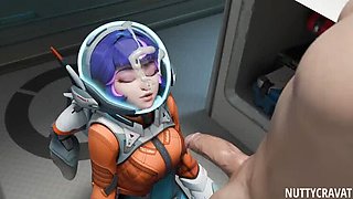 3D Animation Big Boobs Sex - Hot Cartoon Fucking with Huge Tits and Deep Throat