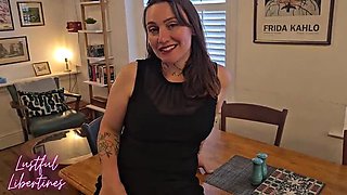 Jealous Stepmom Fucks Step Son in Taboo Homemade POV - Hairy MILF Cheating Sex