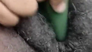 Creaming Fucking My Pussy with Dildo Stimulating My Clit with Vibrator