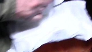 Cock Loving Slut MILF Kitty Love Sucks off Some Horny Doggers in a Car Park