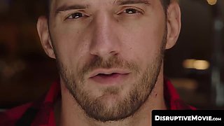 DisruptiveMovie.com - Lumberjack Daddy Ty Roderick fucks cute twink Troye Jacobs' tight ass outdoors