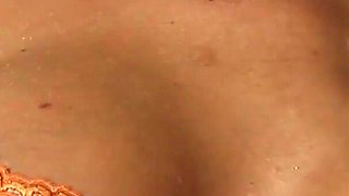 Double masturbation with orgasm while she touches her clit