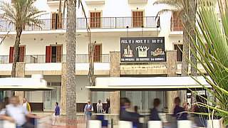 The Blonde Does It with Her Businessmen