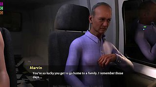 Hot MILF Anna Gives Handjob to Marvin - American Wife Cheats with Small Penis Humiliation