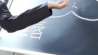 Japanese JAV Teacher Fucking in Classroom