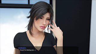 Trying to seduce my stepsister into getting it on in Milfy City