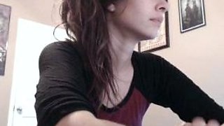Teen Cute Italian Brunette Solo At