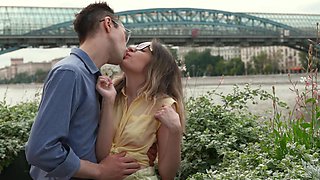 Skinny teen Diana Verhiniz enjoys sex with her boyfriend