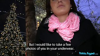 Public agent - jumpy college schoolgirl with fine tits gives herself to me