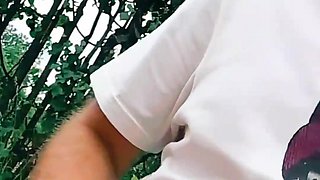 Cumming in My Stepmom's Mouth in the Park