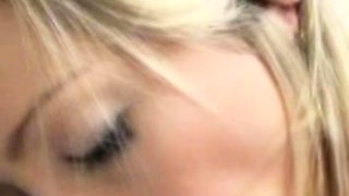 Amateur blonde teen POV sextape with hot anal fucking