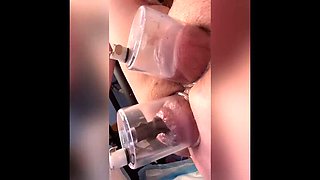Extreme Anal Pumping MILF - Kinky Midwest Meadows Stretches Her Gape with Pussy Pump