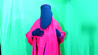Muslim Hijabi Beautiful Housewife Fucking with Neighbor - With Clear Bangla Audio