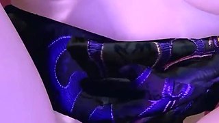 3D Big Boobs Asian Cosplay Slut Have a Hardcore Foot Job Sex