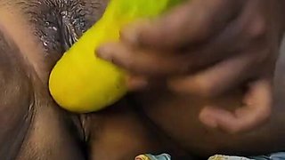Big Cucumber Fuck with Her Stepmom