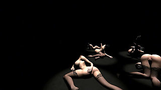 Lingerie Multiplicity - Cgi 3D Hentai Anime