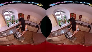 Dessert After Dinner; Pov Blowjob Kitchen Cowgirl Petite Shaved Pussy