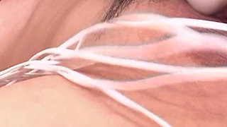 Her Boobs Are Groped and She Cums with a Vibrator