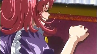 Hot maid having fun