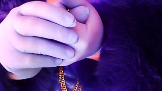 I Am Your Doctor. Asmr in Medical Gloves. Arya Grander