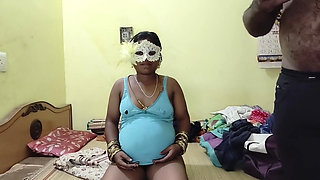 Fans Explain and Fuck My Pregnant Wife with Tamil Voice